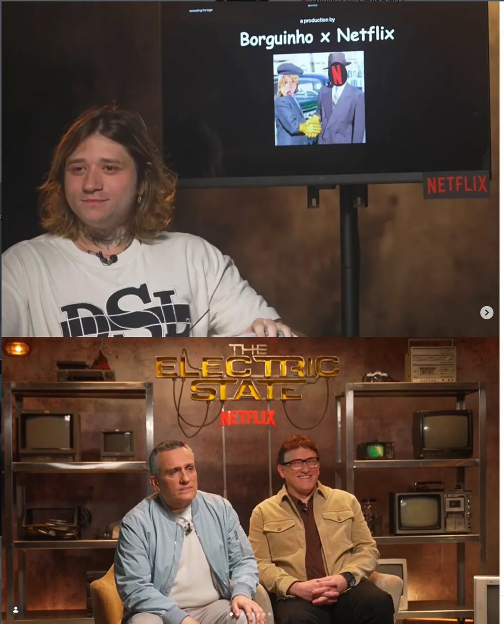 Borguinho com a Netflix — irmãos Russo